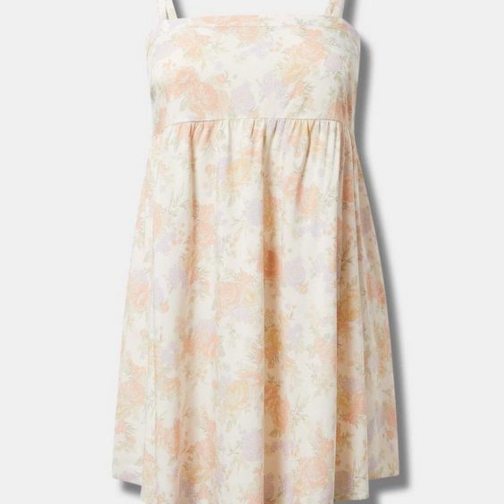 NWOT Torrid Mini Challis Sleeveless Sundress